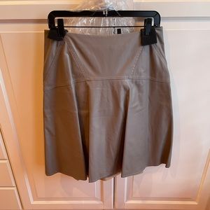 BCBG NWT faux leather skirt